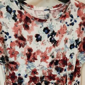 Westbound Multicolor Floral Tee